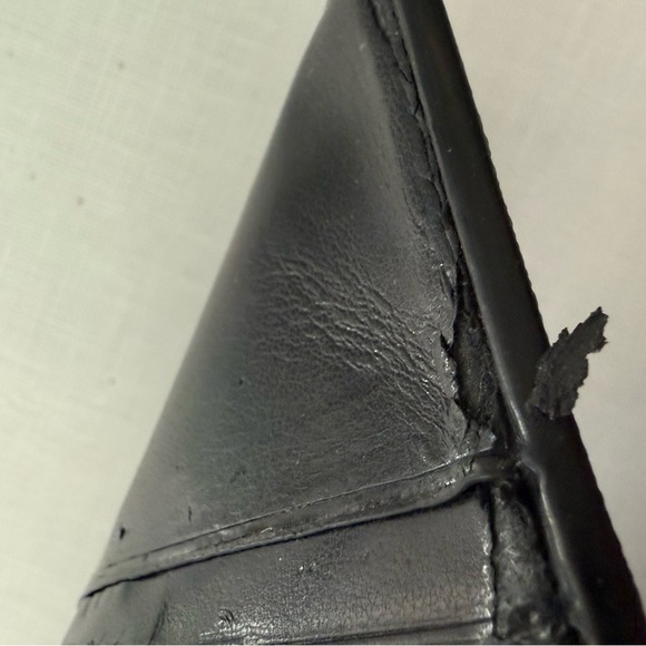 Coach Wallet Slim Billfold in Signature Charcoal Black - Picture 5 of 10